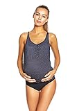 Attraktiver Schwangerschaft-Tankini im individualen Look von Octopus. Umstands-Tankini (1005-f2926)