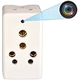 SAFETY NET Plug Hidden Camera 3 Pin Multi Plug Camera Inbuilt 32GB SD Card Audio and Video Recording Live Feed Camera with WiFiHidden Camera (iWFCam APP)