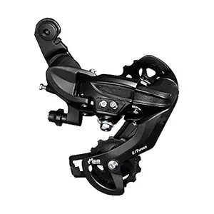 Fastped Bicycle Tourney Rd-Ty300 6/7 Speed Direct Mount Rear Derailleur Cycle Gear Part ( Black )