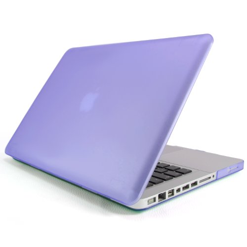 Incutex Notebookhülle für Apple Macbook Pro 15" Zoll Hardcase, Schutzcase, Etui, Matt Lila
