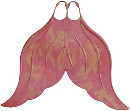 Mahina Mermaid Kids MerFin Classic Swim Mono-Fin Costume Medium Coral