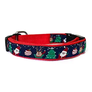 That Dog In Tuxedo Jolly Christmas Dog Collar Christmas Gift for Pets (XL)