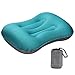 Produktbild Aufblasbares Camping Kissen,Aufblasbares Kopfkissen,Leichtes Reisekissen Luft-Kissen,Camping Pillow für Camping, Reise, Draußen Bequemen Schlaf Kissen … (Blau)