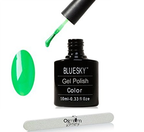 Bluesky UV/LED Gel Nail Polish - Apple Green Neon 10