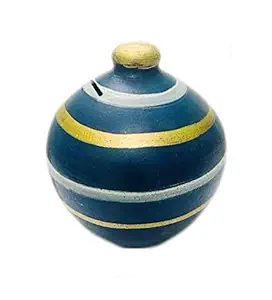 The Satyam Craft KASANA Art Gallery Terracotta Clay Gullak, Money Bank