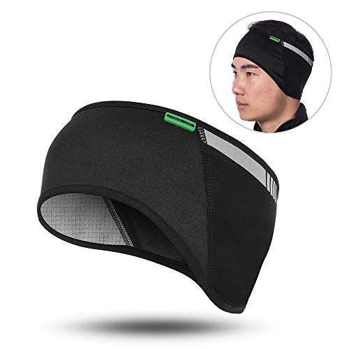 Lixada Vélo Bandeau Casquette Chaud Head Wrap Sports Bandeau Anti-Transpiration Oreille Réchauffeur pour Hommes Femmes