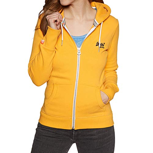 Preisvergleich Produktbild Superdry Orange Label Womens Zip Hoody XX Small Mikado Ochre