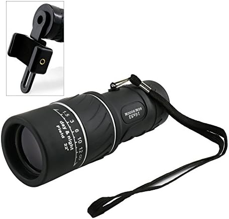 Monocular Telescope 16x52 Dual Focus Waterproof Single-tube Telescope Wide Angle Day & Night Vision HD Optical for Bird Watching/Wildlife/Hiking/Camping/Concert/Sports Match/Surveillance 66m/8000m