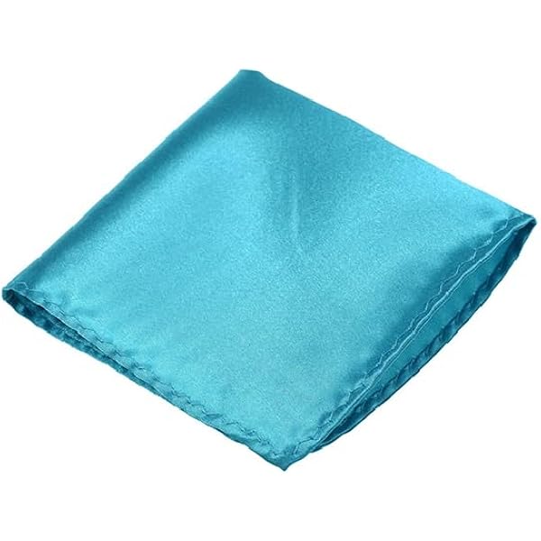 Fazzoletto Da Taschino In Raso Grigio - Elegante Per Uomo E Donna