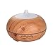 Produktbild Aroma Diffusor Holz Korn Luftbefeuchter mit 7 Farben der LED 300ML Flyelf