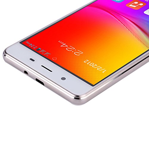 Cewaal Ultrathin Smartphone da 4 pollici Quad Core Android4.4 5.0MP Fotocamera [1G + 8G] [Spina EU] [Argento Bianco]