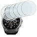 Produktbild GOLEBO LG Watch Urbane 2nd Edition Displayschutzfolie - 6X Schutzfolie Folie No Reflexion|Keine Reflektion MATT für LG Watch Urbane 2nd Edition