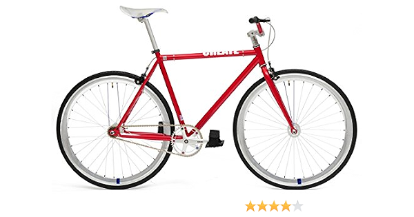 Create 2013 Fixed Gear Bike - Red, 59 cm : Sport e tempo libero