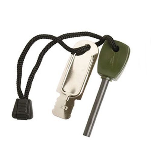 Preisvergleich Produktbild g8ds Zündstein Fire Steel Small Hosentaschen Feuerstarter / Zündstein Grün