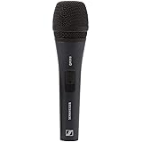 Sennheiser E835-S Dynamic Cardioid Live Handheld vocal Microphone for Vocalist, Singers and Performers.Also used in Home Reco