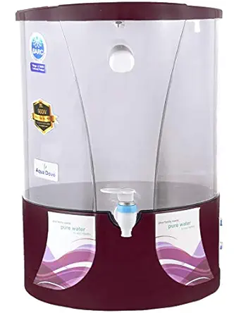 AQUADOVE Water Purifier with Reverse Osmosis RO Technology Dolphin Cherry 5 Stage 9 L Storage