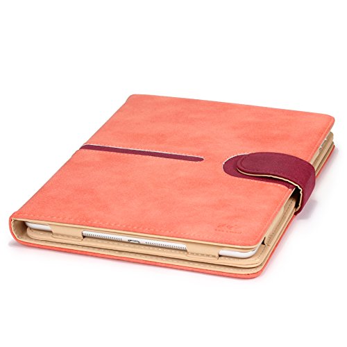 iPad Air Hülle [2013 Version-5.Generation] Original Urcover® [DEUTSCHER FACHHANDEL] Smart Cover Schutzhülle Case Etui mit Sleep/Wake Funktion ?? Zubehör | Coral - 4