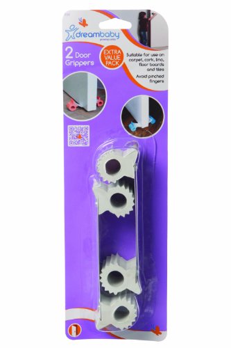 Dreambaby Under Door Gripper (Pack Of 2, White)