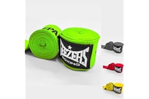 Geezers Boxing Prepare To Fight Hand Wraps for Inner Glovers, 3,4,5 Meter, with a hook and loop closure, Under Mitts Wrist Hand protection, punchbag, speedball, Sparring Training.
