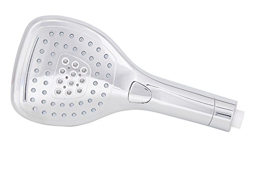 Duschkopf Spa mit Schwallstrahl Wellnessbrause Handbrause Brausekopf 3 Funktionen Ø 12cm