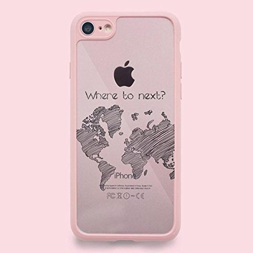 Preisvergleich Produktbild Handy Schutzhülle Weltkarte iPhone6 / 6S