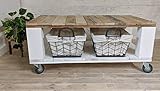 Nota Importante! La mesa viene sin los accesorios (cestas).UTILIZAMOS PACKAGING RECICLADO - DYDAYA busca por todos sus medios, ser un canal de satisfacción para sus clientes, que aman el arte, la artesanía, las antigüedades, por supuesto el reciclaje y similares.