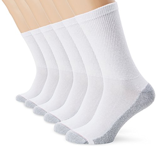 Dim Ecodim - Chaussettes de sport - Lot de 6 paires - Homme - Blanc - FR: 40-46 (Taille fabricant: 40-45)