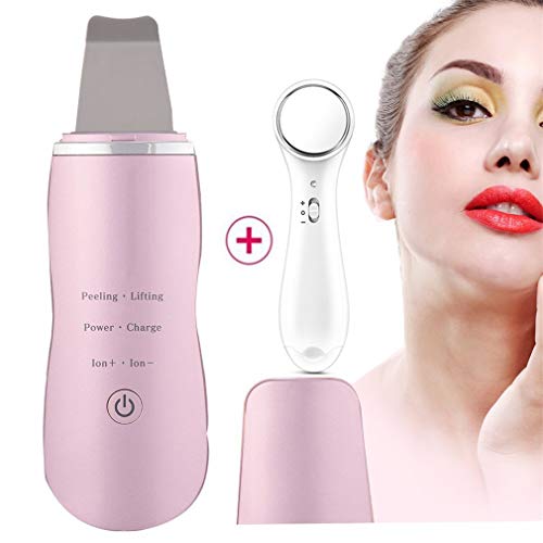 Preisvergleich Produktbild FAY BEAUTY Gesichtsgesichtshautwäscher / multifunktionales sauberes Massagegerät / Spatel Mitesser- / Cutin-Entfernungs-Pickel-Extraktor-Ge... tragbarer Gesichtsporenreiniger Schönheit,Purple