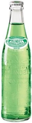 Sidral Mundet Naturally Flavoured GREEN Apple Soda 355ml 12 fl oz