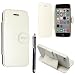 Produktbild Für Apple iPhone 5 5S Silikon Gel Schutz Skin Case Cover + Stylus, - VW WHITE GEL BOOK - Größe: