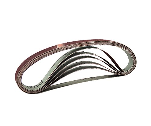 48 x Bandschleifpapier 13 x 457 mm Schleifpapier Bandschleifer Schleifband Körnung 40/60/80/100/120/150 - 3