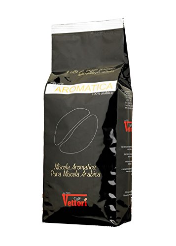 Preisvergleich Produktbild Caffè Vettori Aromatica 100% Arabica - 1000g ganze Kaffeebohnen