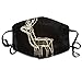 Produktbild Staubmaske für Damen und Herren Late Night Deer Printed Anti Pollution Face Mask Mundschutz gegen Staub
