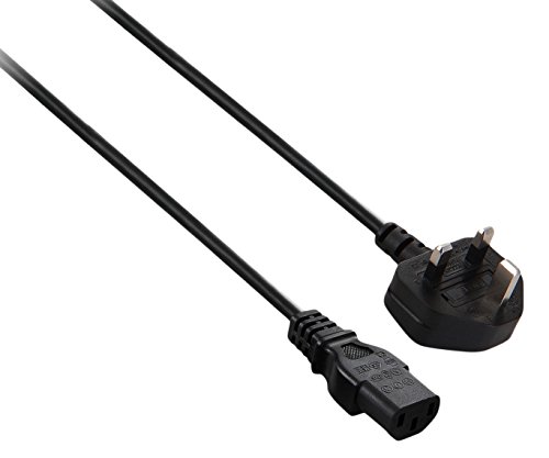 Preisvergleich Produktbild V7 V7E2PCPWRUK-02M Power Kabel (UK-stecker auf IEC-C13 Stecker, 2m) schwarz