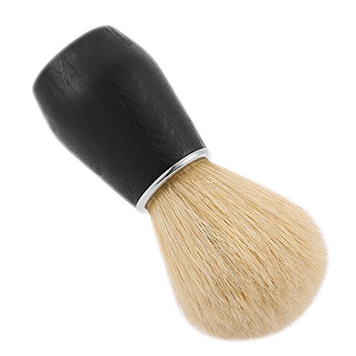 Anself Men's Bristle Shaving Hair Brush With Wood Handle Men Shaving Tool for Razor