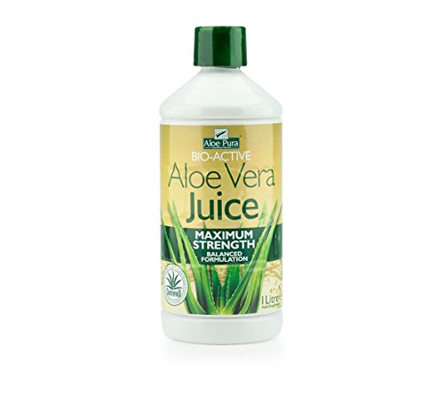 Optima Health Aloe Pura Aloe Vera Juice Maximum Strength Juice 1L