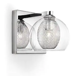 PHILIPS 3823111 28W Wall Lamp, Chrome.