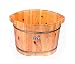 Produktbild Holzkübel aus Zypressenholz Kübel Fußwanne Aufgusseimer Saunakübel Bottich Fußbadekübel Holzeimer Holzbottich Aufgusskübel Fußbadewanne Eimer Blumenkübel Holzkübel Blumentopf Holztopf Topf Blumen