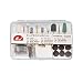 Ckeyin ® 32pcs Nail Drill Bits Diamond Bits Ceramic Bits Sanding Bits Bands Set for Electric Drill Machine Manicure Pedicure Tools