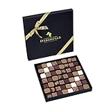 Chevaliers d'Argouges - Assortiment de chocolats noir, lait, blanc - Coffret cadeau prestige édition spéciale Noël - 560g