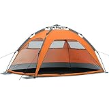 La tienda de playa con protección UV certificada (factor de protección solar 80) ofrece ante todo protección solar para niños y bebés