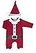 Baby Town Santa Claus Sleepsuit & Hat Set - - Newborn / 56 cm / 4.5 Kg / 10 lbs