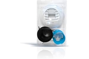 ATLANTIC ATL00604 Kit Twist Go avec Bouche hygro Salle de Bain 5/40 Ø80 griffes-542574