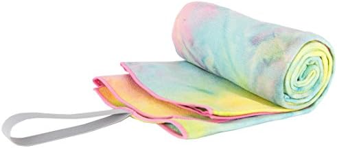 Limber Stretch Yoga Mat towel - Microfiber Bikram Hot Yoga Towel - Non Slip and Sweat Absorbent perfect for Bikram, Ashtanga, Vinyasa yoga