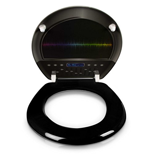 Premium WC Sitz mit Absenkautomatik – „DJ Turntable“ Design – Toilettendeckel aus Duroplast inkl. Montagesatz – VENKON - 6