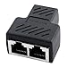 Produktbild sourcingmap® RJ45 1 zu 2 Anschluss Buchse zu Buchse Netzwerk Ethernet Sockel LAN Splitter Adapter