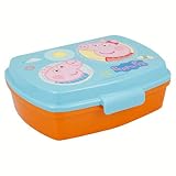 Material: plástico. Peppa - Fiambrera