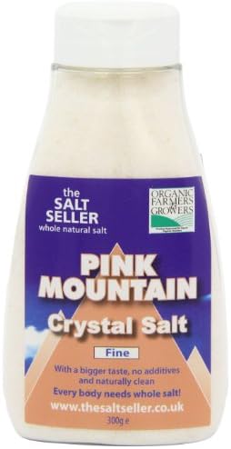 The Salt Seller Organic Pink Himalayan Fine Salt 300 g (Pack of 6)