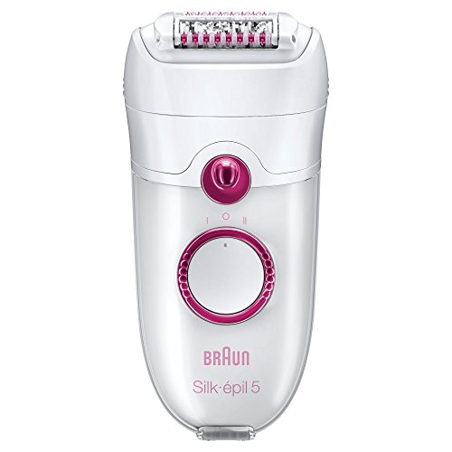 Braun Silk-epil 5 5-329 Legs - epilator - raspberry/white