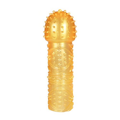 Preisvergleich Produktbild Babysbreath Crystal Skin Stimulation Penis Extension Hülle Erhöhen Wiederverwendbare Delay Kondome # 4